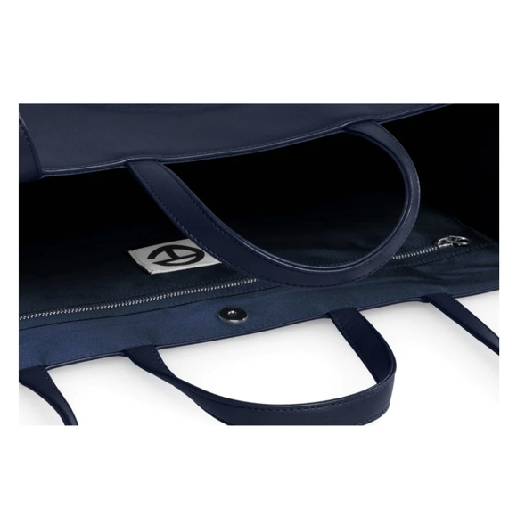 New TELFAR Large Navy shopping bag - Picture 7 of 8